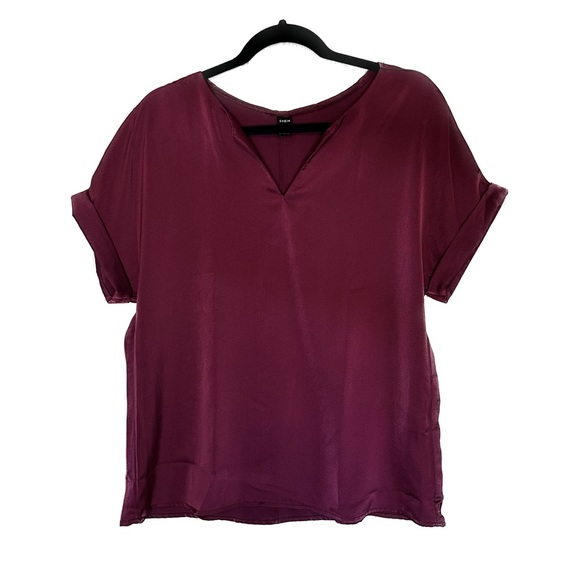 V-Neck Blouse (NWOT) - Picture 2 of 3
